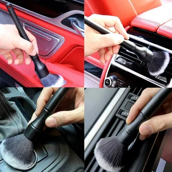 1/2 BUC Auto Detaliază Perie Spălare Auto Accesorii Auto Instrumente de Curățare Auto Detaliază Kit Interiorul Autovehiculului, Aer Conditionat Consumabile