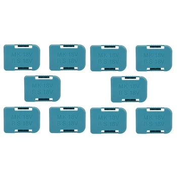 10 Pc-uri Noi pentru Makita 18V Dispozitive de Fixare a Bateriei Raft de Depozitare Titularul Caz(Albastru)