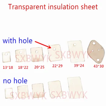 100BUC Transparent izolare foaie mica placa de 13X18 18X22 20X25 22X29 22X28 39X24 24X39 30X43 43X30