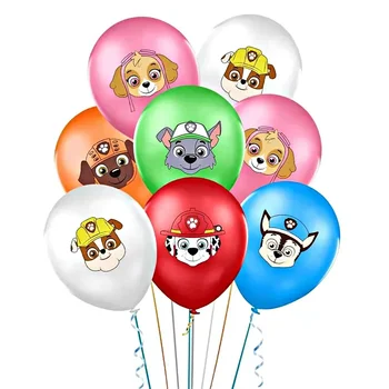 10buc Paw Patrol Culoare Solidă Balon Latex Desene animate Goana Marshall Skye Balon Petrecere de Ziua pentru Copii Decoratiuni cu Baloane