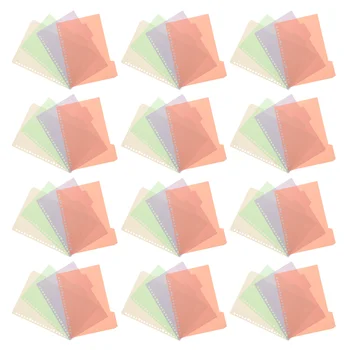 12 Seturi de Liant Plastic Separatoare Notepad Liant Separatoare de File volante Pagina Markeri