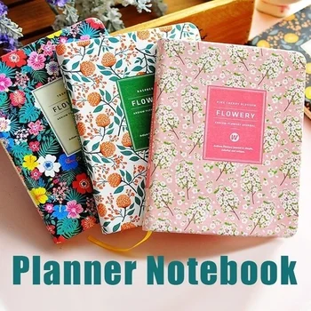 1buc Creativ Retro Jurnal Mici de Flori Proaspete Notebook Manual Planificatorul de Student Rechizite de Birou Rechizite de Scris Tampoane