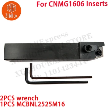 1buc MCBNL2525M16 Instrumente de Cotitură Externe Titularului CNC Instrumente pentru CNMG1606 Insertii Carbură Pentru CNMG Insertii Carbură CNC Cutter Cuțit