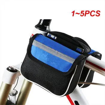 1~5PCS Impermeabil Bikepacking Fața Fascicul Sac de Biciclete MTB Sac de Ciclism Telefon cu Touch Screen Caz Pentru Telefon Mobil Ciclism