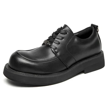 2023 Barbati Brand de Pantofi de Lux de Moda de Calitate Pantofi Rochie Casual, Confortabil Retro de Afaceri din Piele Încălțăminte pentru Bărbați Pantofi lucrați Manual