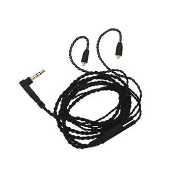 3.5 mm MMCX Cablu Cabluri pentru Shure SE215 SE315 SE535 SE846 Căști Tangle-Free Dispozitive Audio Fire