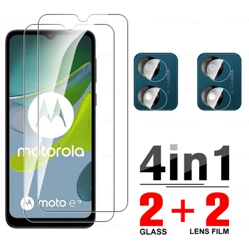4in1 Sticla Caz Pentru Motorola Moto E13 Ecran Protector MotorolaE13 Moto E 13 13E MotoE13 4G Lentilă aparat de Fotografiat Film Protector