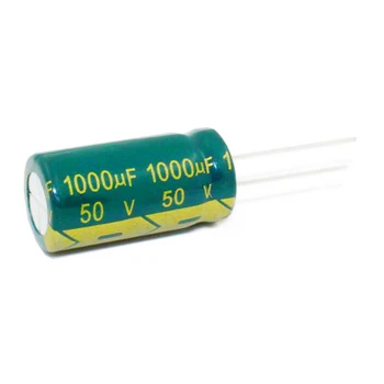 5pcs Higt calitate 50V1000UF 50V 1000UF low ESR/impedanță înaltă frecvență de aluminiu electrolitic condensator