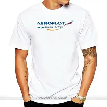 Aeroflot Russian Airlines T-Shirt din bumbac tricou bărbați vară de moda t-shirt euro dimensiune