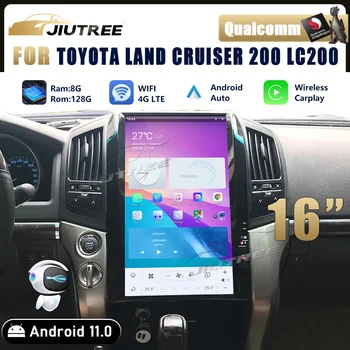 Android 11 Stereo al Mașinii de Radio Pentru Toyota Land Cruiser 200 LC200 2007-2015 Multimedia Player Auto Navigație GPS Carplay Unitatea de Cap