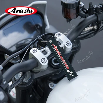 Arashi Logo-Ul Breloc Masina Motocicleta Cheie Inel Suport Dublu Side Tag Moda Breloc Pentru Barbati Rider Cadou De Motociclete Accesorii