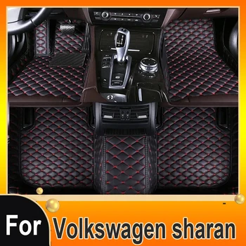 Auto covorase pentru Volkswagen sharan Șapte scaune 2012 2013 2014 2015 2016 2017 2018 2019 auto Personalizate picior Tampoane de automobile