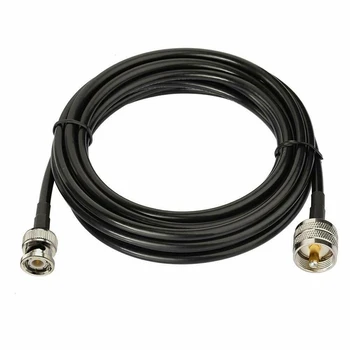 BNC Male La Masculin Antena UHF PL259 Cablu de Extensie