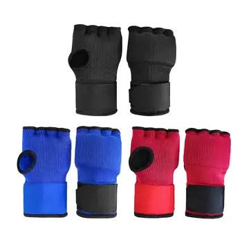 Box Căptușit Interior Mănuși de Mână Împachetări Confortabil Bandaje Jumătate de Deget Rapid Împachetări pentru Mma Sanda Exercițiu de Taekwondo Bărbați Femei
