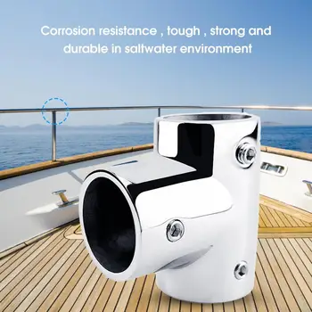 Calitate Înaltă Duritate Barca Balustrada Conector Barca Balustrada Conector Din Oțel Inoxidabil Anti-Coroziune