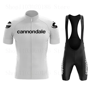 Cannondale 2023 Vara Ciclism Jersey Costum Bărbați Respirabil Munte Biciclete de Îmbrăcăminte Set de Biciclete de Munte Maillot Ropa Ciclismo