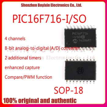 Cip PIC16F716-I/AȘA chip 8-bit flash microcontroler original POS-18
