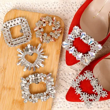 Detasabila Ornamente Metalice Accesorii pentru Pantofi pentru Femei Fețe Toate Tep Potrivire Stras Accesorii