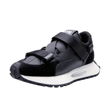 Euro-American Retro Stil de Design la Modă Pantofi pentru Barbati din Piele a Crescut de Tata Pantofi cu Talpă Groasă Sport Pantofi Casual sex Masculin