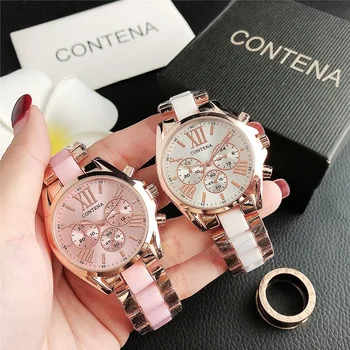 Femeile fahsion brand de ceasuri cuarț de brand de lux pentru femei ceasuri ceas de diamant cadouri pentru femei reloj