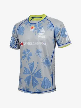 Fiji Drua 2024 Mens Alerga Afară Tee Rugby Maieu tricou Tricou Personalizat numele și numărul de mărime S-5XL
