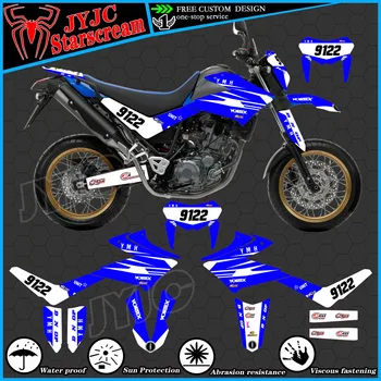 Grafic Kit pentru YAMAHA 2008 2009 2010 2011 2012 2013 2014 2015 XT 660 X Motocicleta Decal Autocolante