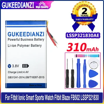 GUKEEDIANZI Baterie LSSP321830AE (FB502) 250mAh/310mAh Pentru Fitbit Blaze FB502 LSSP321830/ionic Sport Inteligent WatchGUKEEDIANZI