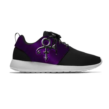 Hot Cantareata Prințul Simbol Rogers Nelson Purple Rain Sport Pantofi sport Casual Respirabil Usoare de Imprimare 3D Bărbați Femei Adidași