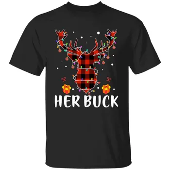 HX Câteva Amuzant Tricou 100% Bumbac 3D Grafic Ei Buck Reni Carouri Roșii Amuzante Cupluri de Potrivire T-Shirt Harajuku Tees