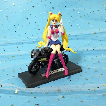Japoneze Anime Sailor Moon Tsukino Pvc Desene animate figurina Jucarie Papusa Decorare Tort de Colectare GK Model de Cadou de Crăciun Pentru Copii