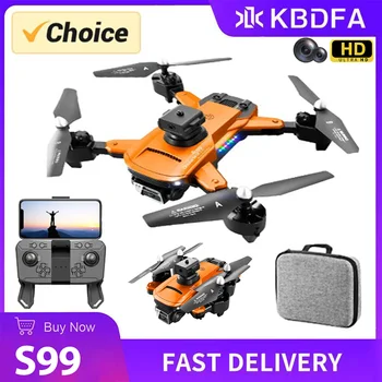 KBDFA dll S99 Drone HD 1080P Camera foto Profesionale, Fotografii Aeriene de Aeronave Fluxului Optic de Evitare a obstacolelor Pliabil Quadcopter Jucărie