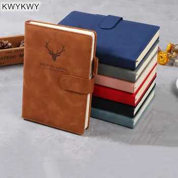 KWYKWY Destul de 360 De Pagini Super-gros Notebook A5 Coli de Piele Notepad Afaceri Notă Jurnal de Carte pentru a Scrie cu Transport Gratuit