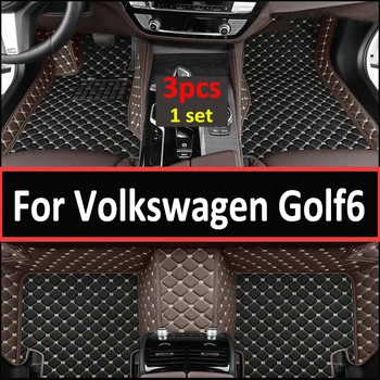 Masina de Podea Pentru VW Volkswagen Golf6 Golf 6 Mk6 5K 2009~2013 Anti-murdărie Pad Covor Podea Covoare Mat Accesorii Auto Vento Varianta