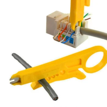 Mini Portabil De Sârmă Stripteuză Cuțit Crimper Clește Sertizare Cablu Dezizolat Sârmă De Tăiere Multifuncțională Electrician Instrument De Gadget