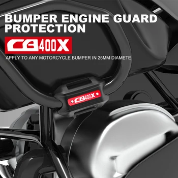 Motocicleta 25mm Crash Bar Bara Engine Guard Protection Decorative Bloc Pentru Honda CB400X CB400 CB 400 X 2021 2022 Accesorii