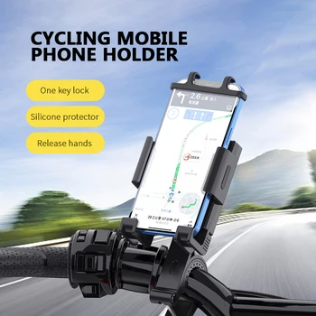 Motocicleta Suport de Telefon Ghidon Mount Holder Pentru Telefon Mobil GPS Stand Mecanice Suport Pentru 11 Suport Pentru GPS