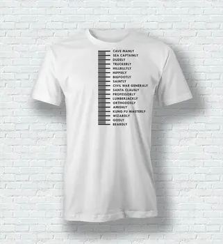 Noi Mâneci Scurte Din Bumbac Pur De Moda T-Shirt Mâneci Scurte De Sex Masculin De Bază Topuri Celebra Barba Amuzant De Măsurare Grafic T Shirt