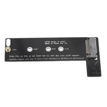 Noi Nvme M2 SSD Converter Card Pentru a Pentru a Aplica Mac Mini 2014 A1347 MEGEN2 MEGEQ2 Adaptor de Fonduri PCI Express unitati solid state 760P 600P Coloană Ca