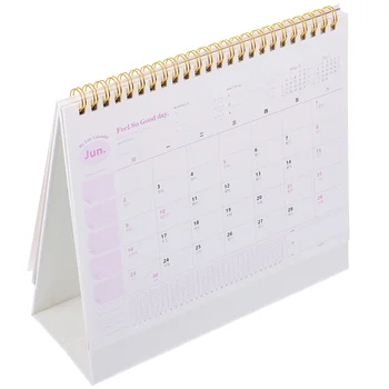 Oglindită Calendar de Birou pentru 2024 Zi Numărătoarea inversă Calendar de Birou Desktop Calendar Oglindită Calendar de Birou