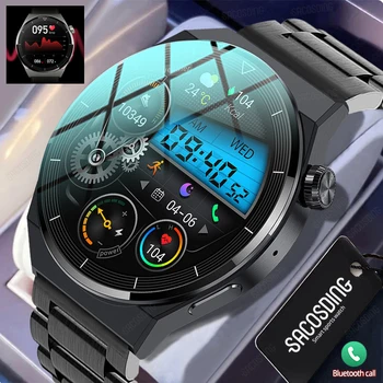 Pentru Huawei, Xiaomi NFC Smart Watch Bărbați GT3 Pro AMOLED 390*390 Ecran HD de Ritm Cardiac Bluetooth Apel IP68 rezistent la apa SmartWatch 2023