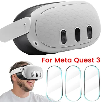 Pentru Meta Quest 3 HD Clar de Fotografiat Lentilă de Sticlă Filme Anti-Drop Puternic de Protecție Ecran de Protecție pentru Meta Quest 3 VR Accesorii