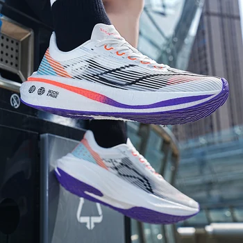 Placă de Carbon Maraton Pernă de Aer Sport Barbati Pantofi de alergat Usor Respirabil Femei Confortabil Athletic Adidași Antiderapant