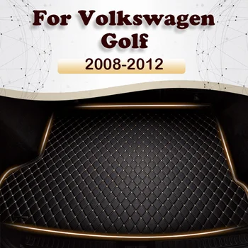 Portbagaj covoraș pentru Volkswagen Golf break Golf 6 2008 2009 2010-2012 Cargo Liner Covor Piese de Interior Accesorii Capac