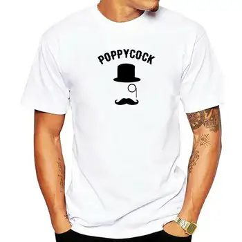 Prostii Amuzant Britanic Top Hat Monoclu Tip T-Shirt Camisas Bărbați Confortabil Tricouri Bluze Camasi Pentru Barbati Faddish Bumbac Tricouri