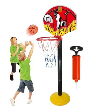 Reglabil Cos De Baschet Pentru Copii Senzoriale Teren De Baschet Hoop Set Cu Gonflabil Minge Si Pompa De Jocuri Cu Bile Cu Reglabil