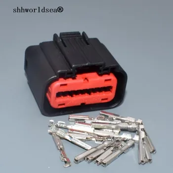 shhworldsea 18 Pin Modul auto 1,5 mm masina Impermeabil Auto Cablaj Conector Plug Locuințe auto wire plug 1488533-5 1488533-6