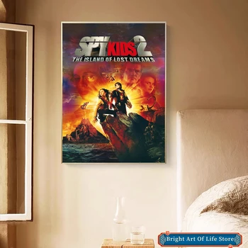 Spy Kids 2 Insula de Vise Pierdute Film Poster de Arta Acoperi Stele Fotografie de Arta de Imprimare Acasă Pictura pe Perete Decor Acasă Cadou (Fara Rama)