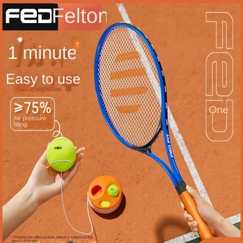 Tenis de set de formare, single-uri si revina din aliaj de aluminiu racheta de tenis