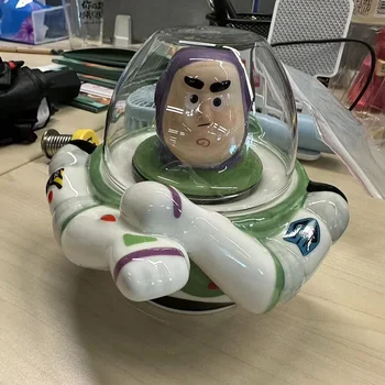Toy Story Rachete Buzz Lightyear ceainic Și Apă Cana de Apa Vas Străin Cana Ceramica Disney Desene animate Anime Figura Cadou 400ml