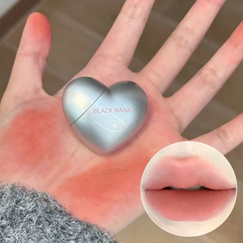 Velvet Matte Lip Glaze Inima În Formă De Non-Stick Cana Roz Nud Sexy Buze Tentă Impermeabil Durată Ruj Lichid Machiaj Cosmetice